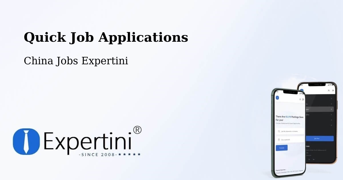 Quick Apply Feature – Shanghai - China Jobs Expertini